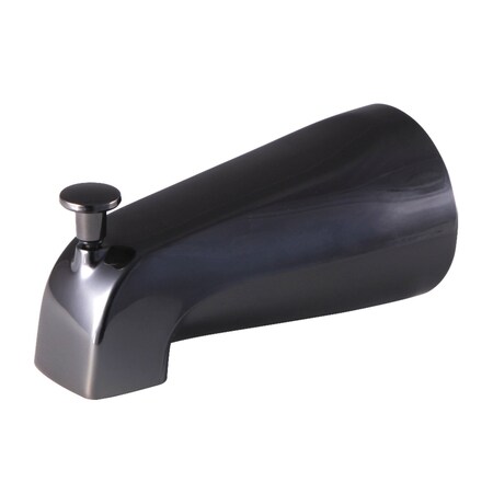 Kingston Brass Tub Spout, Black Stainless Steel N188A0